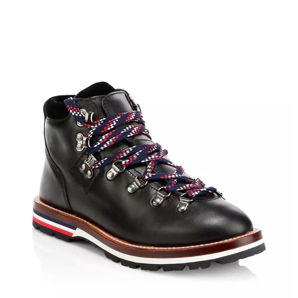 Moncler Blanche Leather Boot